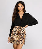 With fun and flirty details, My Oh My Plunging Surplice Bodysuit shows off your unique style for a trendy outfit for the summer season!