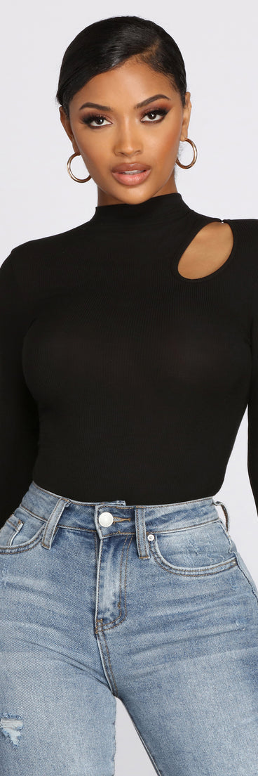 Dress up in Key Moment Knit Bodysuit as your going-out dress for holiday parties, an outfit for NYE, party dress for a girls’ night out, or a going-out outfit for any seasonal event!