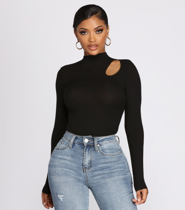 Dress up in Key Moment Knit Bodysuit as your going-out dress for holiday parties, an outfit for NYE, party dress for a girls’ night out, or a going-out outfit for any seasonal event!