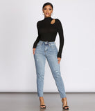 With fun and flirty details, Key Moment Knit Bodysuit shows off your unique style for a trendy outfit for the summer season!