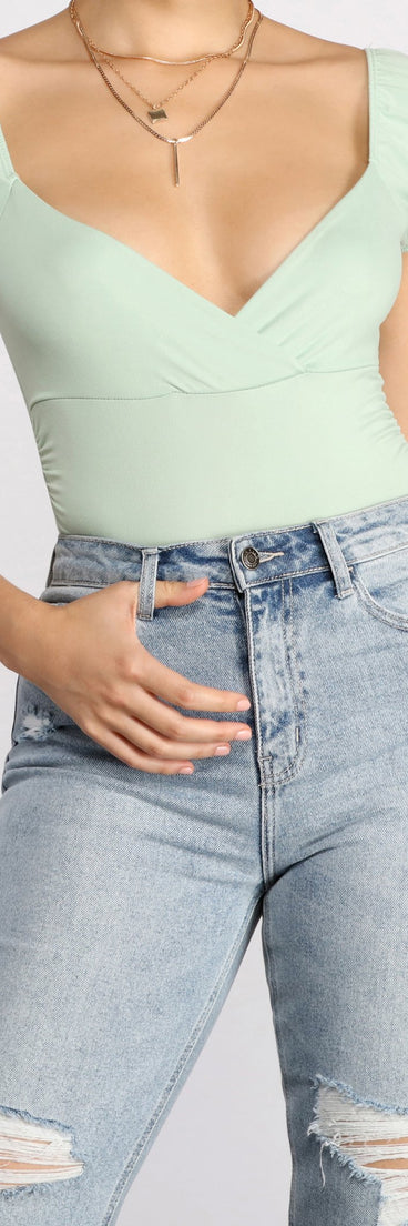 With fun and flirty details, Sweet and Sassy Puff Sleeve Top shows off your unique style for a trendy outfit for the summer season!