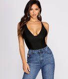 Dress up in Sultry Lace Back Bodysuit as your going-out dress for holiday parties, an outfit for NYE, party dress for a girls’ night out, or a going-out outfit for any seasonal event!
