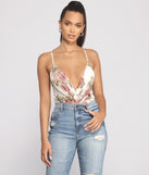 With fun and flirty details, All My Love Floral Mesh Bodysuit shows off your unique style for a trendy outfit for the summer season!
