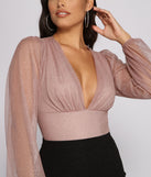 With fun and flirty details, Glow Getter Bubble Sleeve Bodysuit shows off your unique style for a trendy outfit for the summer season!