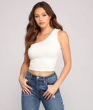 With fun and flirty details, Effortlessly Edgy Crop Top shows off your unique style for a trendy outfit for the summer season!
