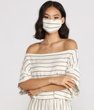 With fun and flirty details, Sweet Stripes Dolman Sleeve Crop Top shows off your unique style for a trendy outfit for the summer season!