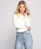 With fun and flirty details, Long Sleeve Crew Neck Basic Bodysuit shows off your unique style for a trendy outfit for the summer season!