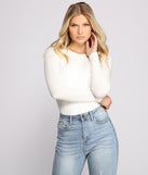 With fun and flirty details, Long Sleeve Crew Neck Basic Bodysuit shows off your unique style for a trendy outfit for the summer season!