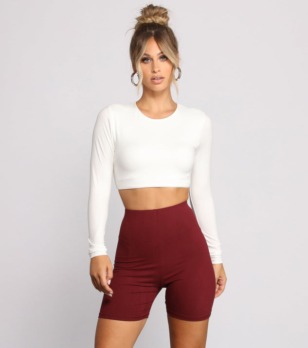 With fun and flirty details, Hype It Up Crop Top shows off your unique style for a trendy outfit for the summer season!