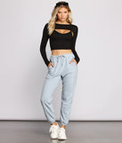 With fun and flirty details, Basic And Chic Long Sleeve Topper shows off your unique style for a trendy outfit for the summer season!