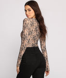With fun and flirty details, Two Tone Floral Lace Bodysuit shows off your unique style for a trendy outfit for the summer season!