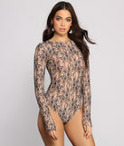 With fun and flirty details, Two Tone Floral Lace Bodysuit shows off your unique style for a trendy outfit for the summer season!