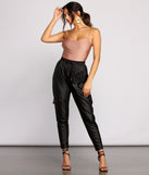 With fun and flirty details, Sleek Satin Clear Strap Bodysuit shows off your unique style for a trendy outfit for the summer season!