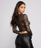 With fun and flirty details, Heat Stone and Floral Lace Crop Top shows off your unique style for a trendy outfit for the summer season!