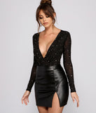 Major Bling Heat Stone Mesh Bodysuit creates the perfect New Year’s Eve Outfit or new years dress with stylish details in the latest trends to ring in 2023!