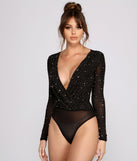 With fun and flirty details, Major Bling Heat Stone Mesh Bodysuit shows off your unique style for a trendy outfit for the summer season!
