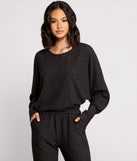 You’ll look stunning in the Keepin' Knit Basic Long Sleeve Top when paired with its matching separate to create a glam clothing set perfect for a New Year’s Eve Party Outfit or Holiday Outfit for any event!