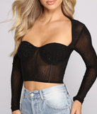 With fun and flirty details, Starry Night Heat Stone Bustier shows off your unique style for a trendy outfit for the summer season!