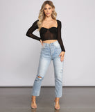 With fun and flirty details, Starry Night Heat Stone Bustier shows off your unique style for a trendy outfit for the summer season!