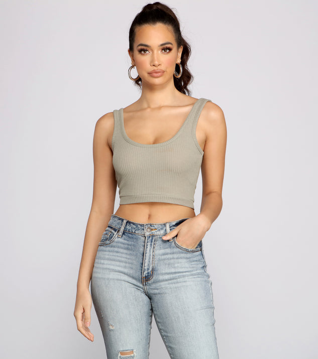 You’ll look stunning in the Casual And Cozy Ribbed Knit Tank when paired with its matching separate to create a glam clothing set perfect for parties, date nights, concert outfits, back-to-school attire, or for any summer event!