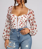 With fun and flirty details, Lace and Love Floral Bodysuit shows off your unique style for a trendy outfit for the summer season!