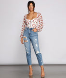 With fun and flirty details, Lace and Love Floral Bodysuit shows off your unique style for a trendy outfit for the summer season!
