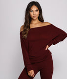 With fun and flirty details, Strike A Pose Dolman Sleeve Knit Top shows off your unique style for a trendy outfit for the summer season!