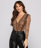 Dress up in Feelin' Fierce Snake Print Bodysuit as your going-out dress for holiday parties, an outfit for NYE, party dress for a girls’ night out, or a going-out outfit for any seasonal event!