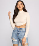 With fun and flirty details, Totally Basic Vibes Ribbed Crop Top shows off your unique style for a trendy outfit for the summer season!