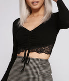 With fun and flirty details, Effortlessly Chic Lace Back Crop Top shows off your unique style for a trendy outfit for the summer season!