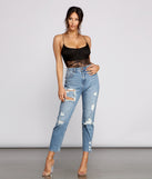 With fun and flirty details, Romantic Vibes Sheer Lace Bodysuit shows off your unique style for a trendy outfit for the summer season!