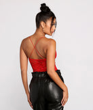 With fun and flirty details, Sultry Sheer Lace Bodysuit shows off your unique style for a trendy outfit for the summer season!