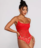 With fun and flirty details, Sultry Sheer Lace Bodysuit shows off your unique style for a trendy outfit for the summer season!