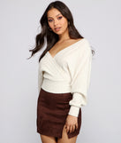 With fun and flirty details, Need For Glam Surplice Ribbed Top shows off your unique style for a trendy outfit for the summer season!