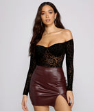 Flocked Velvet Leopard Print Mesh Bodysuit creates the perfect New Year’s Eve Outfit or new years dress with stylish details in the latest trends to ring in 2023!