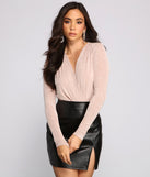 Dress up in Chic Style Long Sleeve Bodysuit as your going-out dress for holiday parties, an outfit for NYE, party dress for a girls’ night out, or a going-out outfit for any seasonal event!