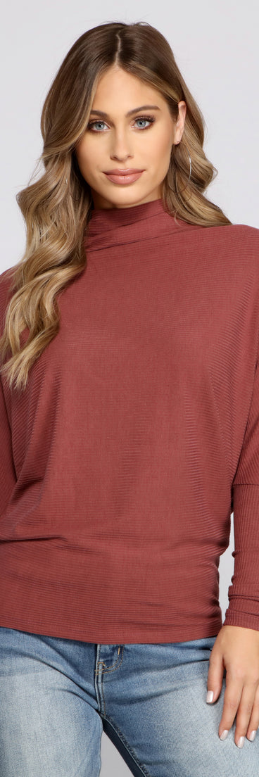 With fun and flirty details, Roll With It Turtleneck Top shows off your unique style for a trendy outfit for the summer season!