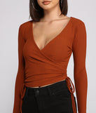 With fun and flirty details, Casual Vibes Ribbed Knit Top shows off your unique style for a trendy outfit for the summer season!