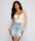 With fun and flirty details, Pretty and Poised Polka Dot Bodysuit shows off your unique style for a trendy outfit for the summer season!