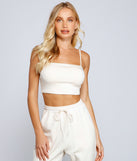 You’ll look stunning in the Trendsetting Babe Cropped Tank when paired with its matching separate to create a glam clothing set perfect for parties, date nights, concert outfits, back-to-school attire, or for any summer event!