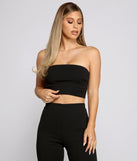You’ll look stunning in the Scene Stealer Tube Top when paired with its matching separate to create a glam clothing set perfect for parties, date nights, concert outfits, back-to-school attire, or for any summer event!