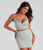 With fun and flirty details, Stylish And Smocked Crop Top shows off your unique style for a trendy outfit for the summer season!