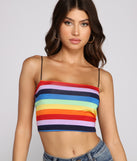 With fun and flirty details, Bold Beauty Cropped Tank Top shows off your unique style for a trendy outfit for the summer season!