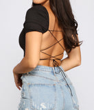 With fun and flirty details, Sealed With Chic Puff Sleeve Crop Top shows off your unique style for a trendy outfit for the summer season!