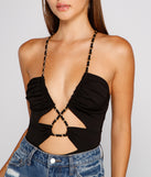 With fun and flirty details, Sultry Details Chainlink Bodysuit shows off your unique style for a trendy outfit for the summer season!