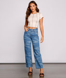 With fun and flirty details, Not What It Seams Knit Top shows off your unique style for a trendy outfit for the summer season!