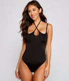 With fun and flirty details, Strappy Style Sleeveless Bodysuit shows off your unique style for a trendy outfit for the summer season!