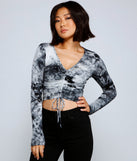 Splash of Color Tie-Dye Crop Top is a trendy pick to create 2023 festival outfits, festival dresses, outfits for concerts or raves, and complete your best party outfits!