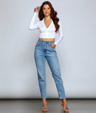 With fun and flirty details, Preppy Babe Collared Crop Top shows off your unique style for a trendy outfit for the summer season!