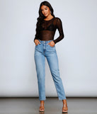 With fun and flirty details, Chillingly Chic Sheer Mesh Bodysuit shows off your unique style for a trendy outfit for the summer season!
